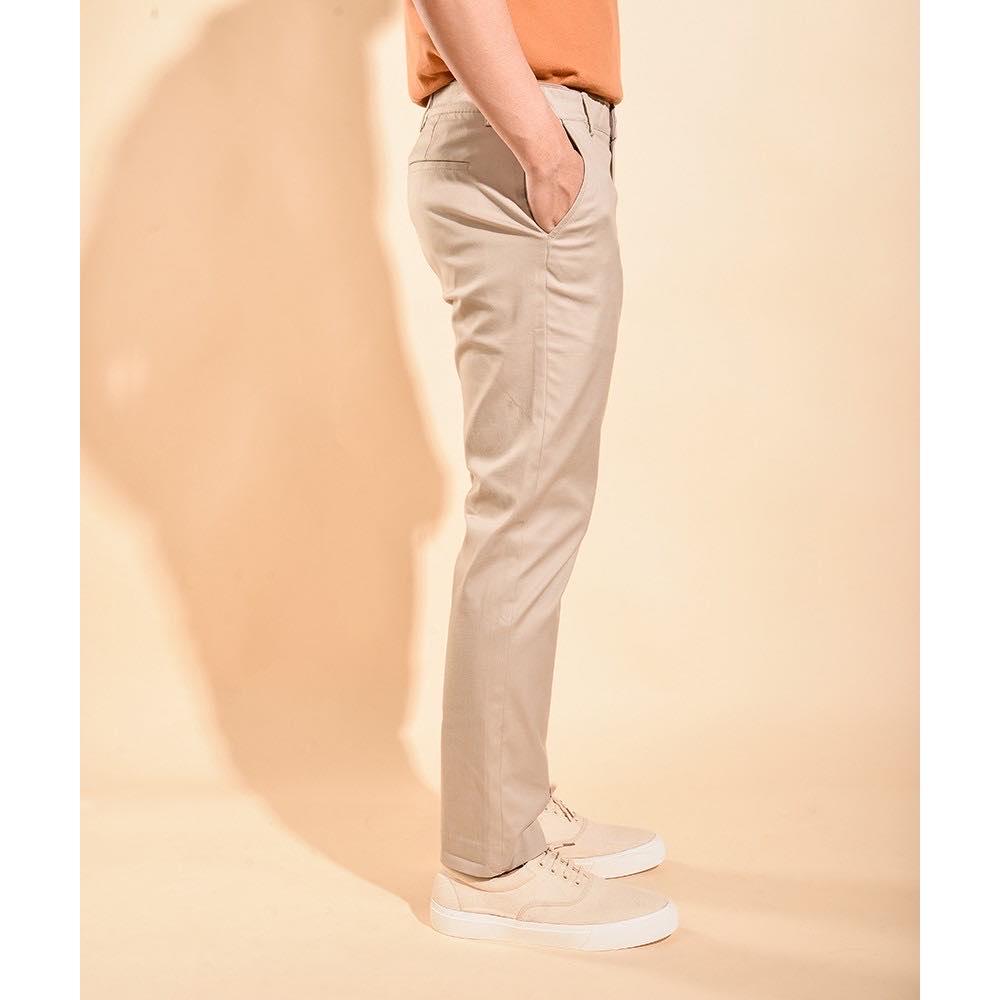 ROUTINE Quần kaki nam cotton co giãn 10F19PCA005 String