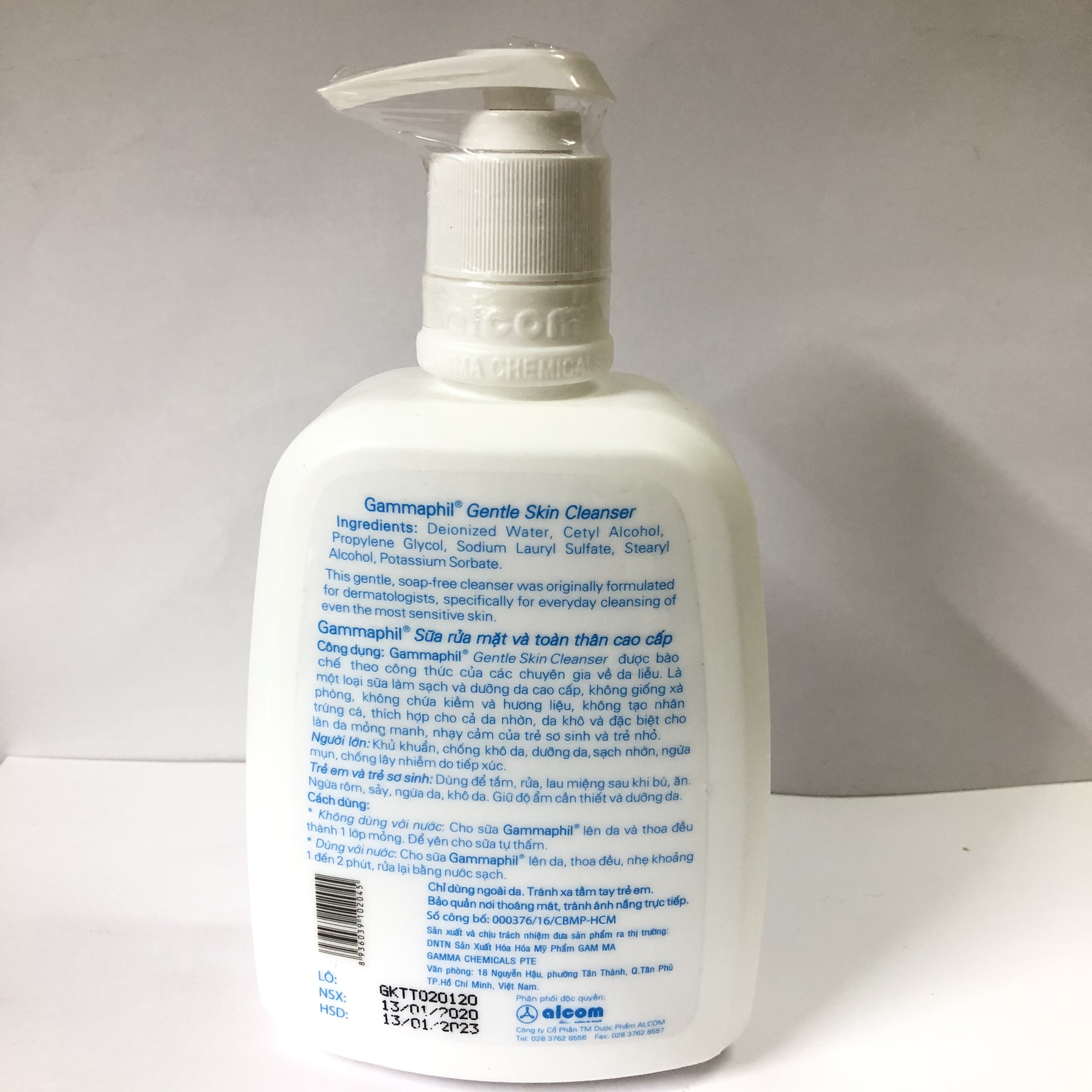 Sữa rửa mặt Gammaphil 500ml