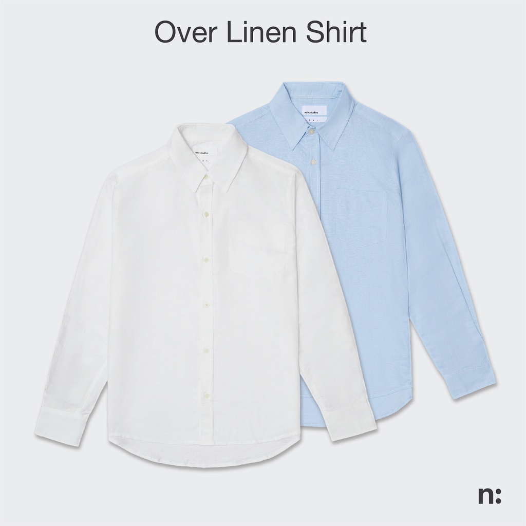 SƠ MI LINEN OVER | NOIR STUDIOS