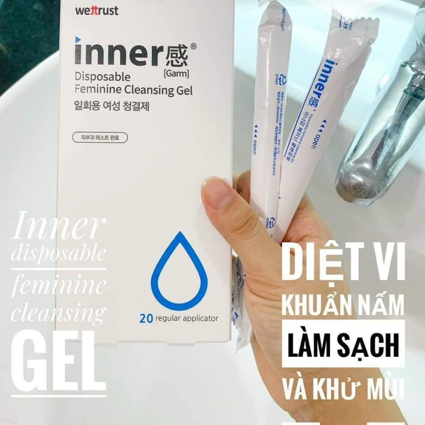 Gel Inner, Dung Dịch Vệ Sinh Phụ Nữ, Gel Phụ Khoa Chính Hãng, Đũa Thần Hàn Quốc Giúp Se Khít, Trẻ Hóa & Làm Hồng Vùng Kín, Tăng Độ Đàn Hồi Cho Cô Bé, Giúp Phái Đẹp Tư Tin, Hấp Dẫn | Kho Hàng Trợ Giá