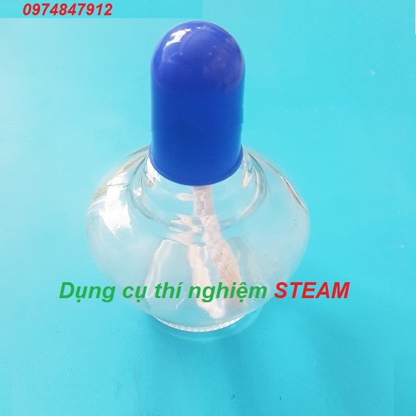 Đèn cồn thủy tinh y tế thí nghiệm 150ml, 250ml