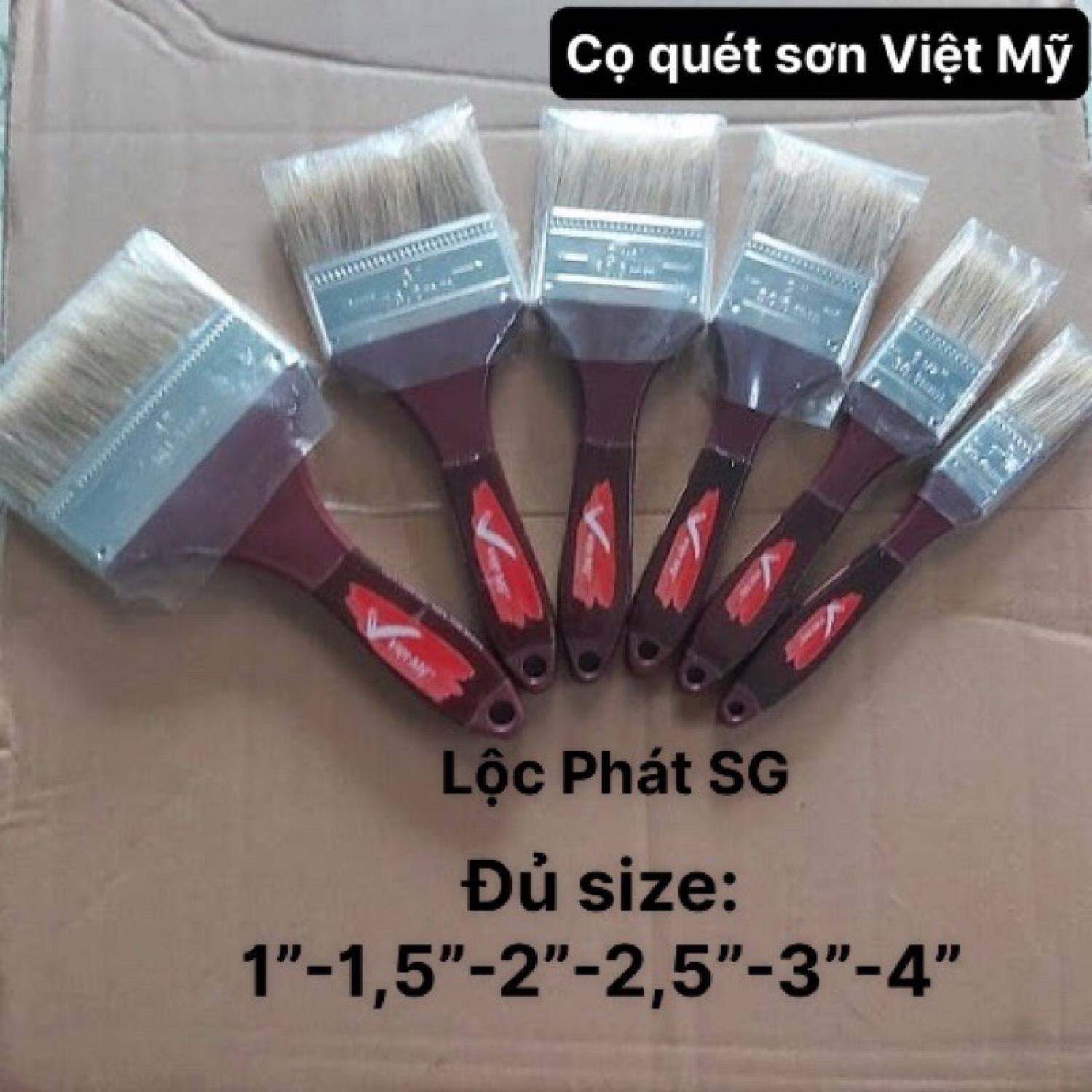 Cọ quét sơn việt mỹ - hàng chính hãng