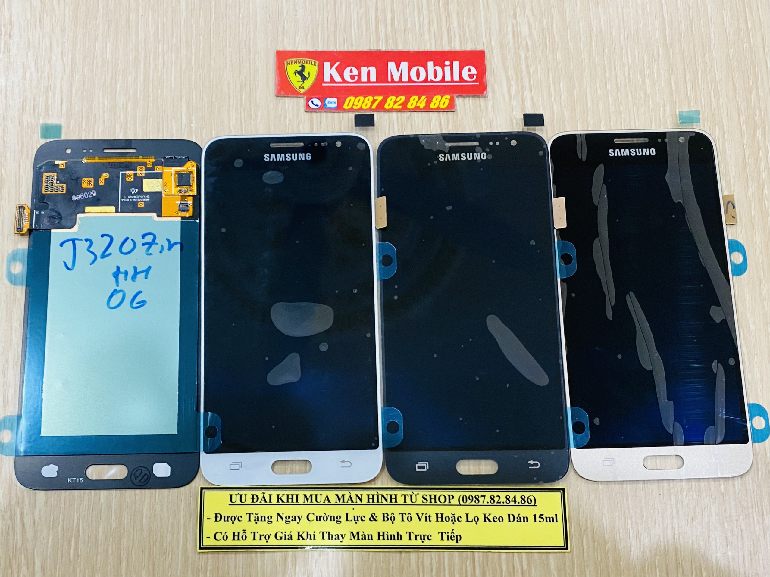 Màn hình nguyên bộ samsung j320 / j3 2016 loại zin hãng