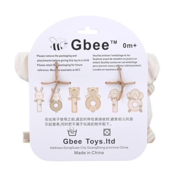 Lục lạc thú nhồi bông cho bé sơ sinh Gbee