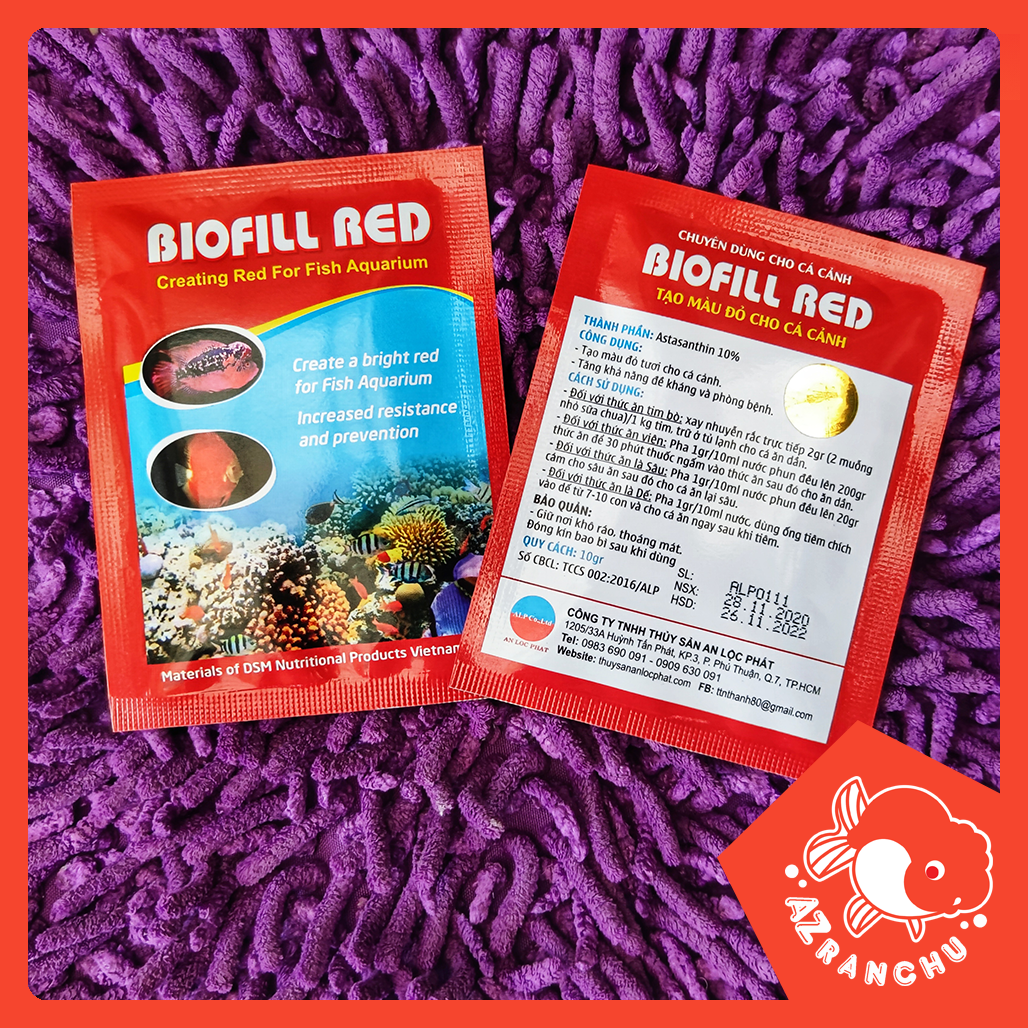 Biofill Red | Tăng màu đỏ cho cá - AZRanchu