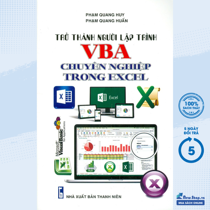 Sách - trở thành người lập trình vba chuyên nghiệp trong excel - newshop
