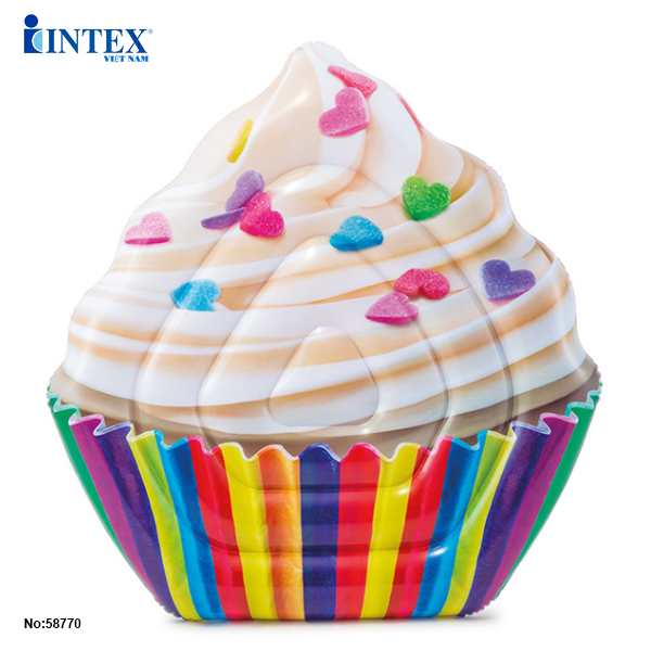 Phao bơi bánh Cupcake INTEX 58770