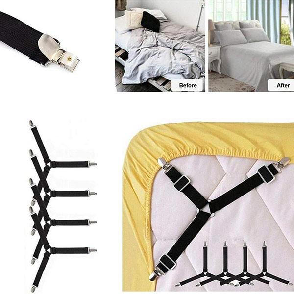 Set 4 kẹp ga giường tiện dụng