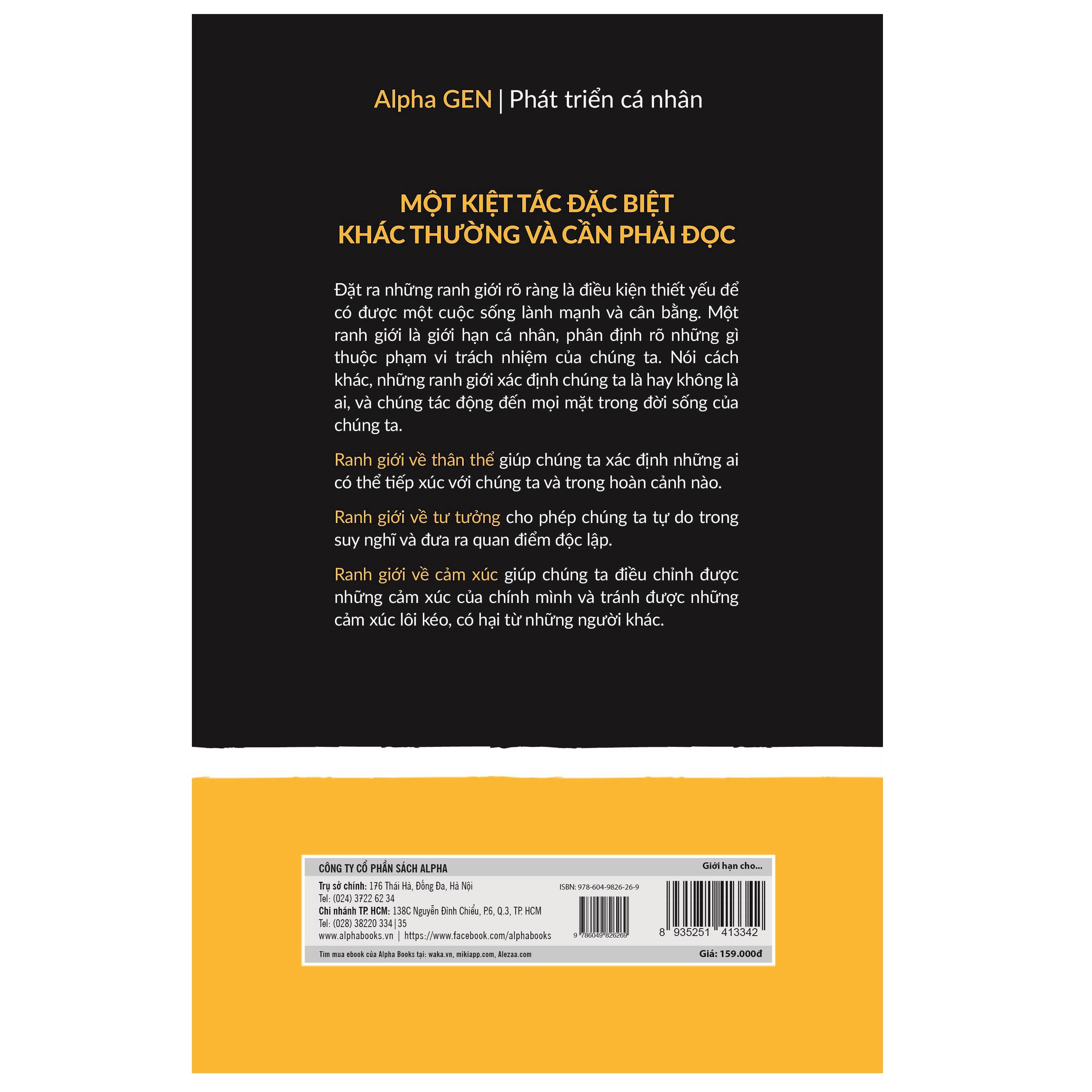 Sách - Giới hạn cho chính bạn