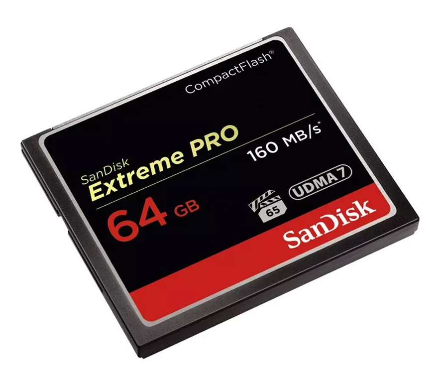 Thẻ nhớ CF Sandisk 64GB Extreme Pro 1067X New (160 Mb/s)
