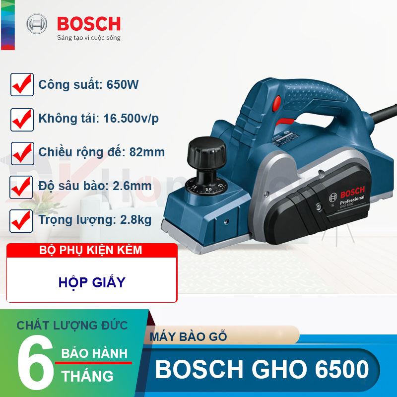 Máy bào Bosch GHO 6500