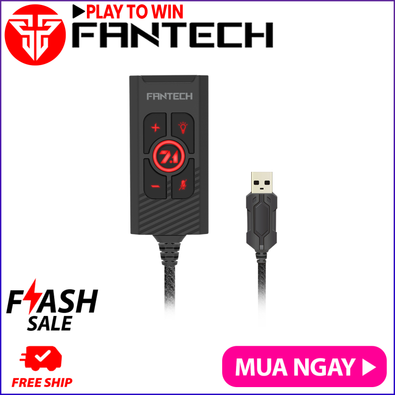 Bảng giá Bộ điều khiển chuyển đổi âm thanh 7.1 Fantech AC3002 - Hãng phân phối chính thức Phong Vũ