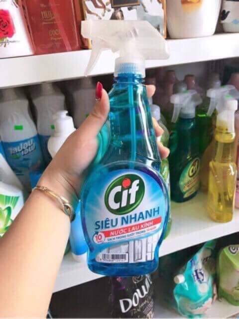 Nước Lau Kính Cif