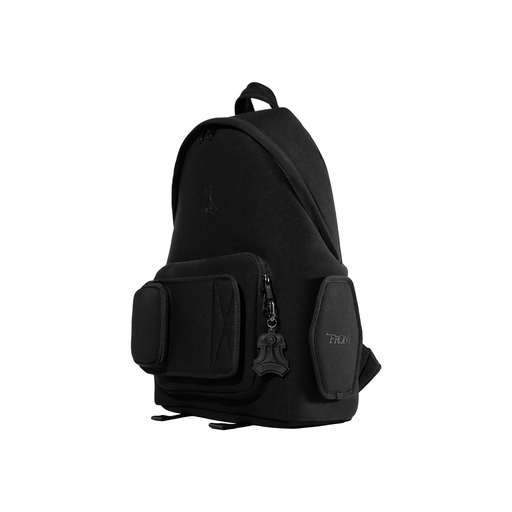 Front The Rook Backpack D421 Gen 3 - Black - M ♟ Balo Front Chất Liệu Neoprene Cao Cấp