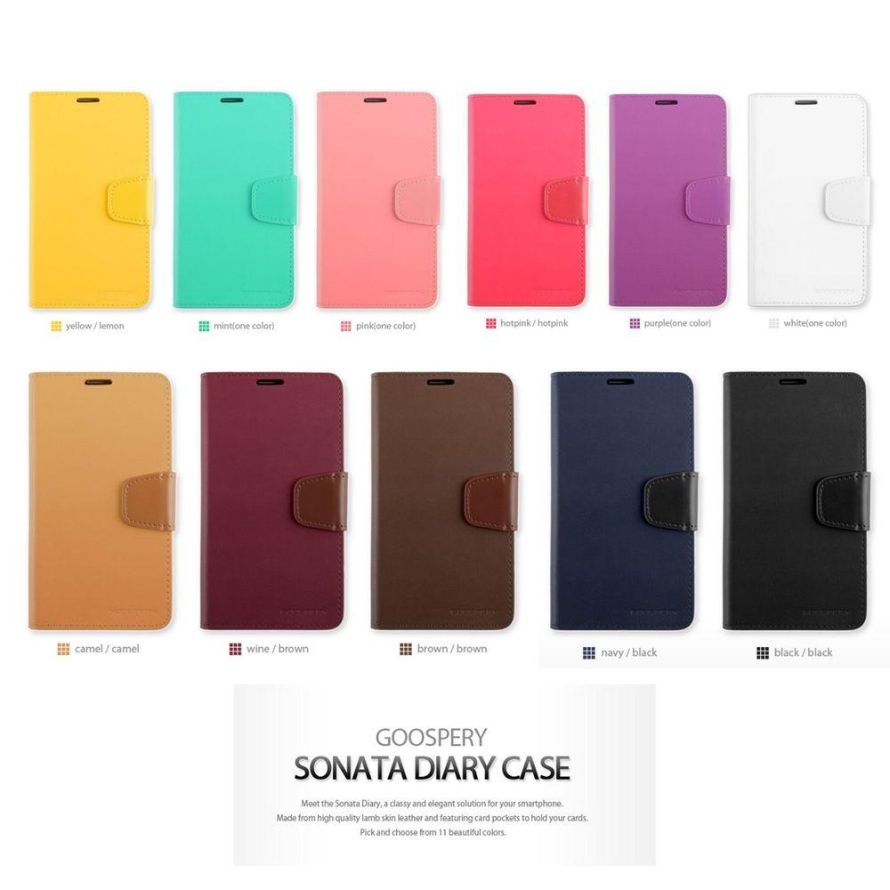 Bao da Mercury Sonata Diary dành cho iPhone 6 / 6s (Hồng đậm) - Hàng nhập khẩu