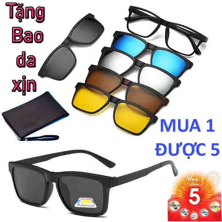 Mắt kính nam nữ P8820 gọng kim loại tròng chống UV400 Phong cách kính thời trang hàn quốc
