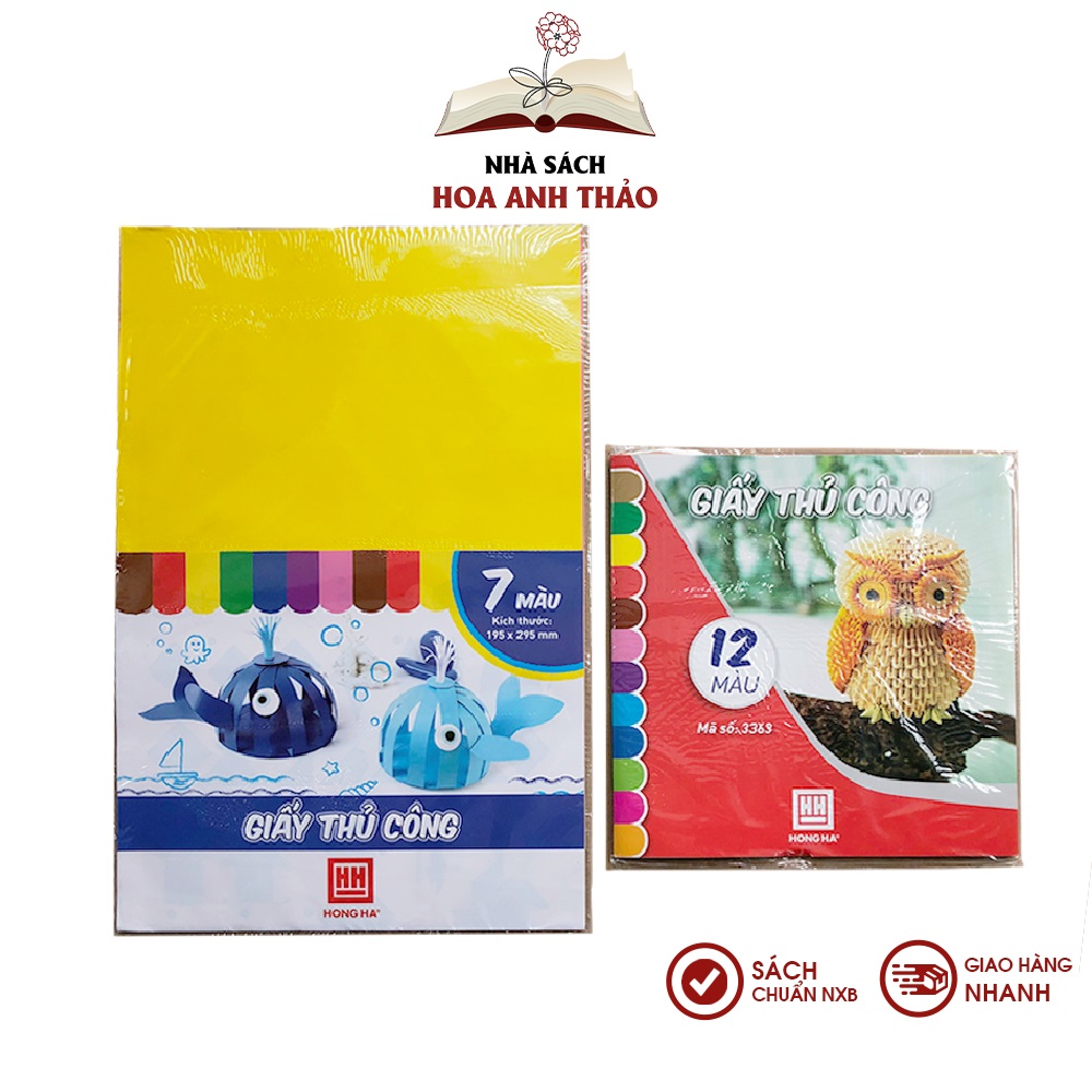 Giấy thủ công Hồng Hà