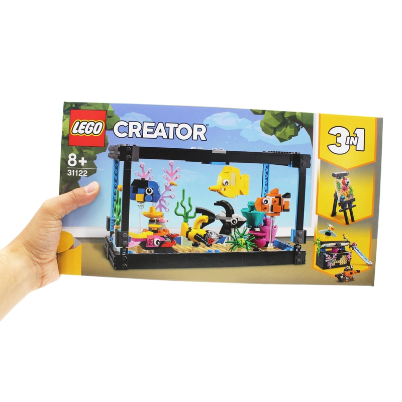 Đồ Chơi Lắp Ráp LEGO Creator 3 In 1 31122 - Fish Tank (352 Mảnh Ghép)
