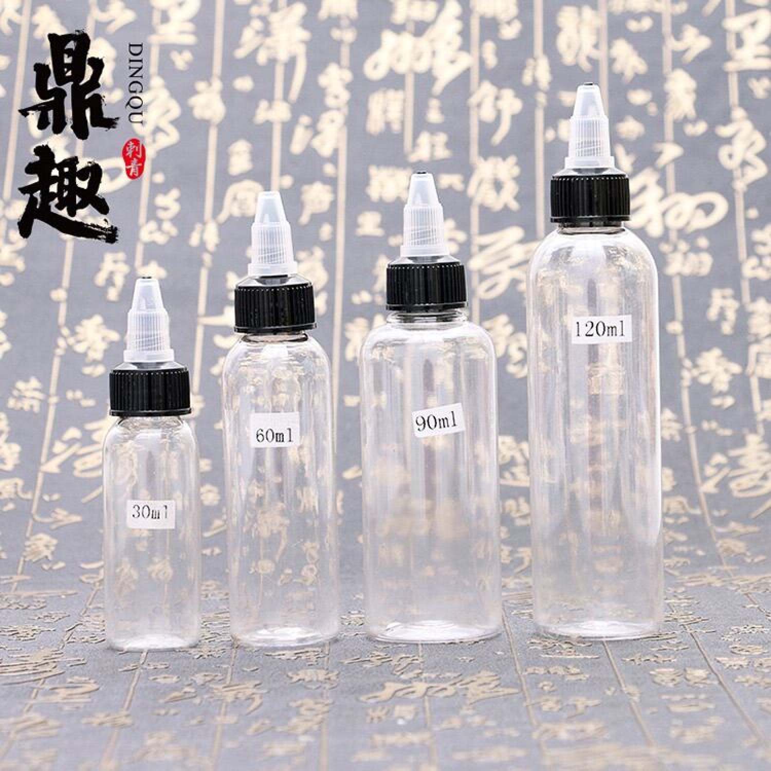 5 lọ pha mực xăm có bị lắc
