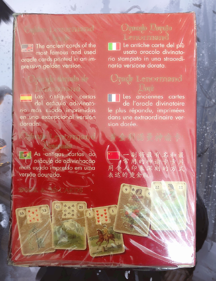 [HOÀN TIỀN + FREESHIP] Bộ bài Golden Lenormand 36 lá siêu đẹp