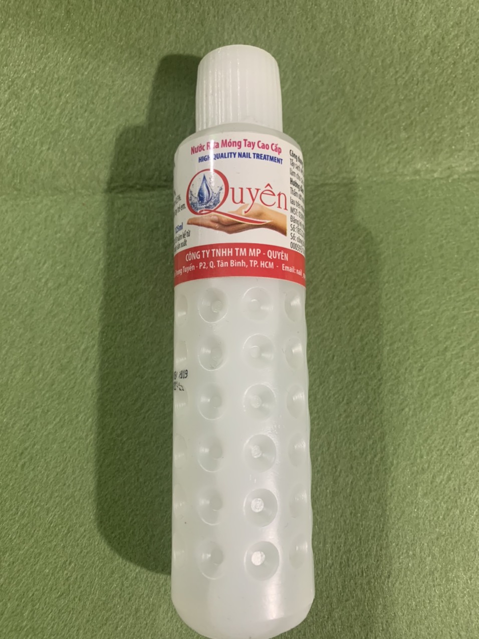 Nước rửa móng tay quyên acetone 125ml