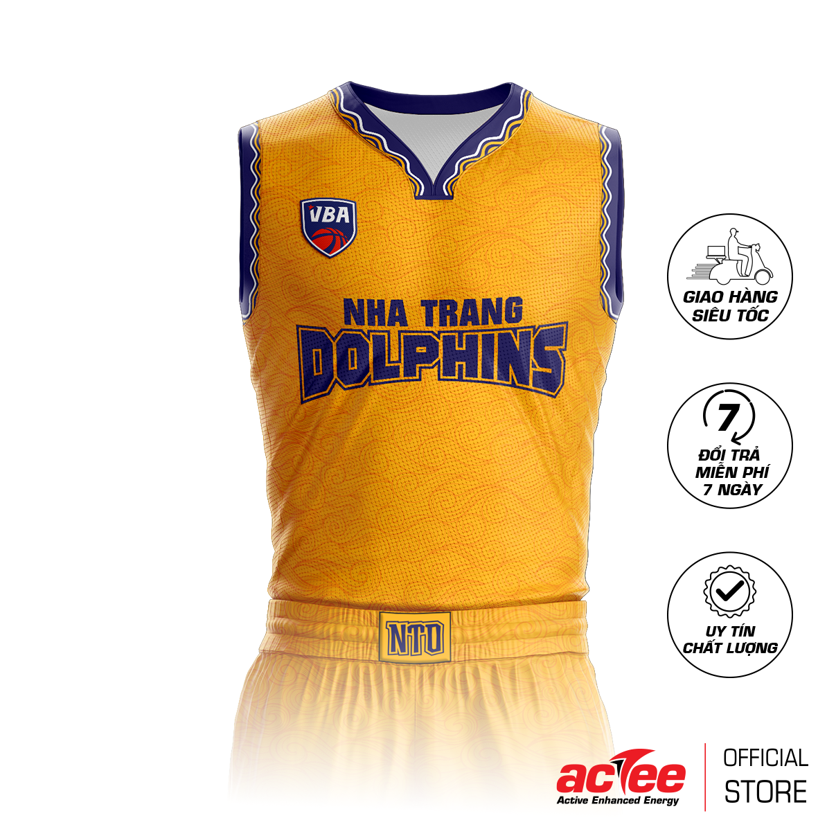 Đồ bóng rổ Nha Trang Dolphins VBA 2021