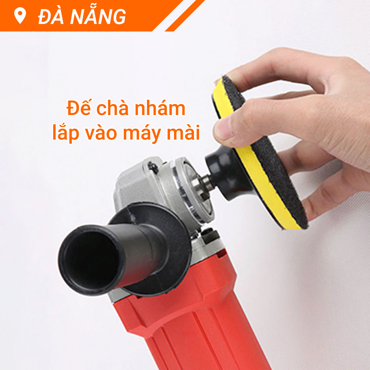 Đế chà nhám tròn size tùy chọn