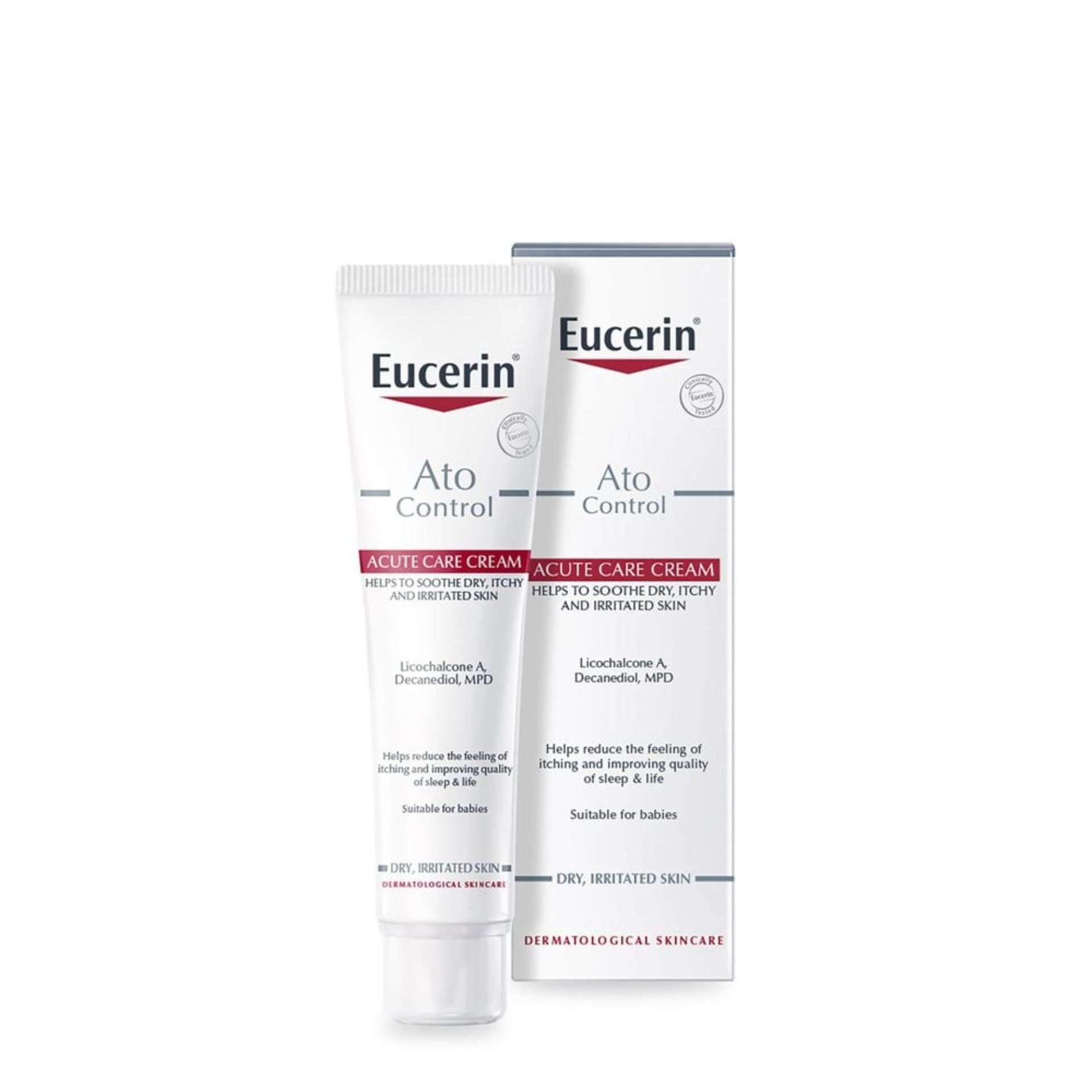 Kem Dưỡng Eucerin Đặc Trị Cho Da Viêm Cơ Địa Giai Đoạn Bùng Phát Ato Control Acute Care 40ml