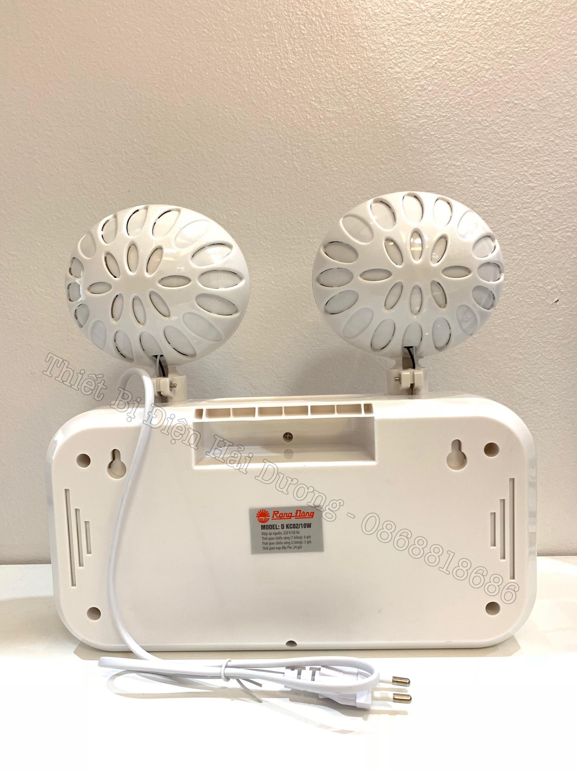 Đèn LED khẩn cấp Rạng Đông 10W D KC02/10W (Ánh sáng trắng)
