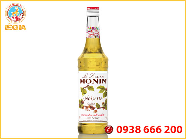 [HCM]SIRO MONIN HẠT DẺ 700ML - MONIN HAZELNUT SYRUP