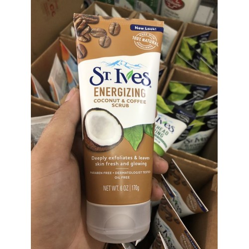 Sữa Rửa Mặt ST.IVES Cà Phê & Dừa 170g
