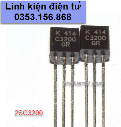 10 con transistor cắm npn 2sc3200 ktc3200 c3200 100ma 150v to-92 mới chính hãng