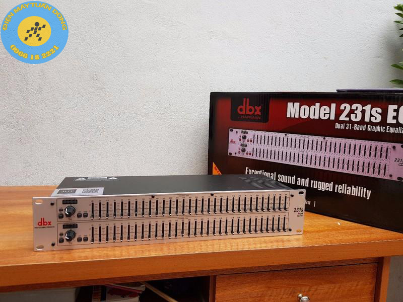 Lọc tiếng cao cấp DBX - 231s (Trắng)