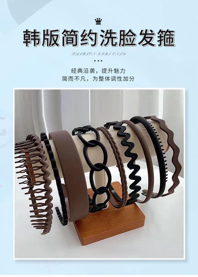 SET 9 BỜM TÓC, BĂNG ĐÔ TÓC NHIỀU KIỂU DÁNG SIÊU XINH