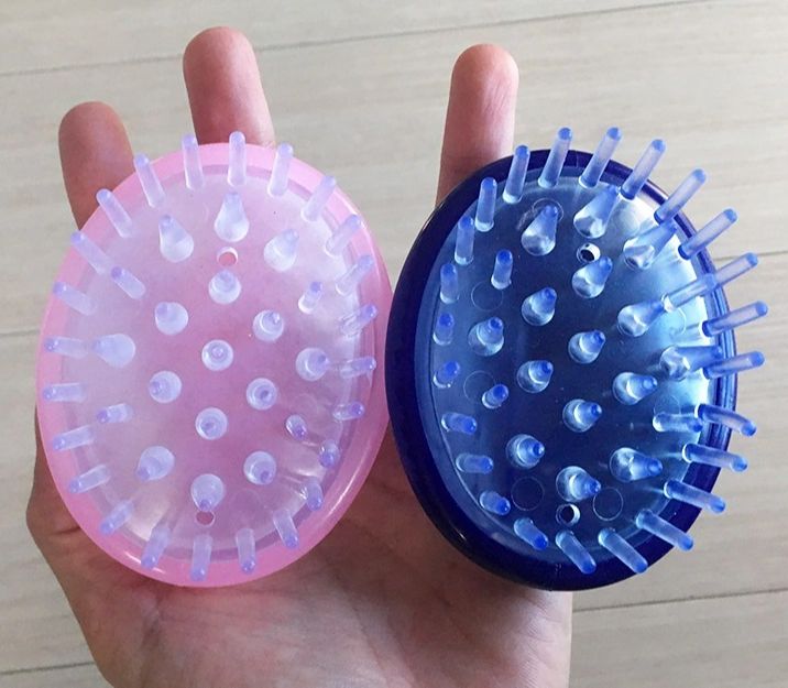 [Hàng Nhật Nội Địa] Lược gội đầu Massage Daiso Nhật Bản
