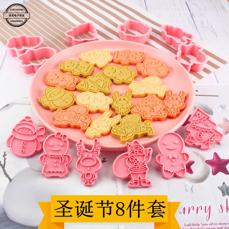 KHUÔN NHẤN COOKIE CUTTERS NOEL XINH XẮN