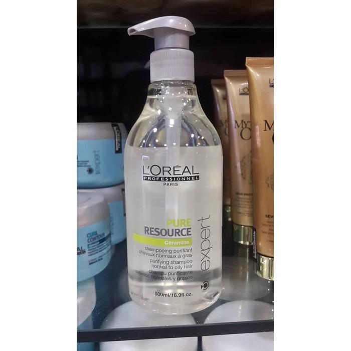 [HCM]Dầu Gội Chăm Sóc Da Đầu Dầu Loreal Pure Resource Citramine 500ml