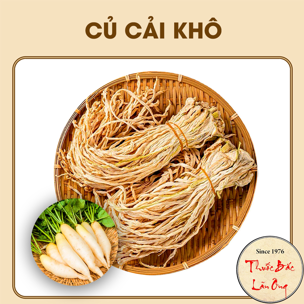 Củ cải khô 500g - lãn ông