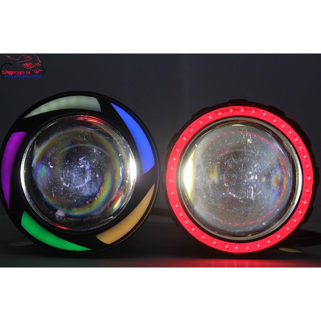 Đèn Led Trợ Sáng U7 NGẮN ngũ sắc ( giá 1 chiếc)