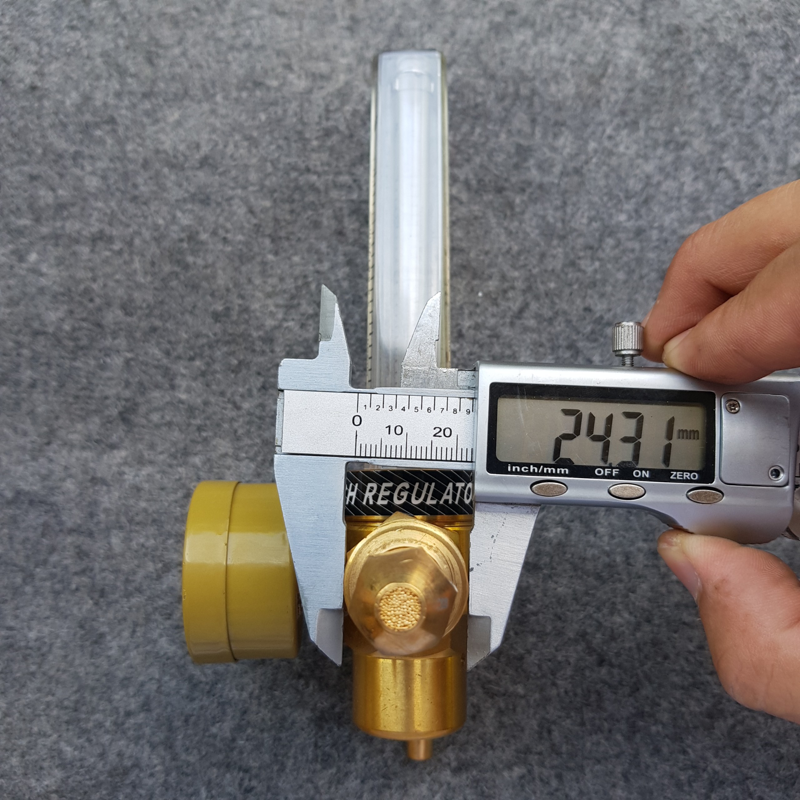 Đồng hồ khí Argon 191 gien ngoài