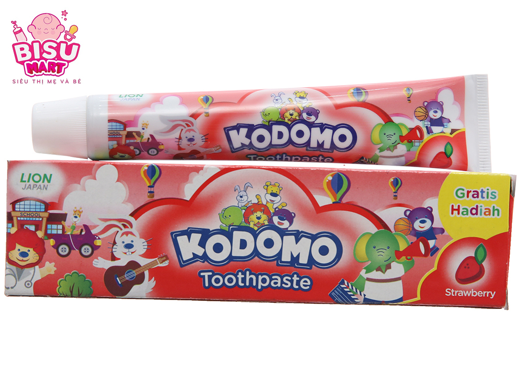 Kem đánh răng trẻ em Kodomo 45g