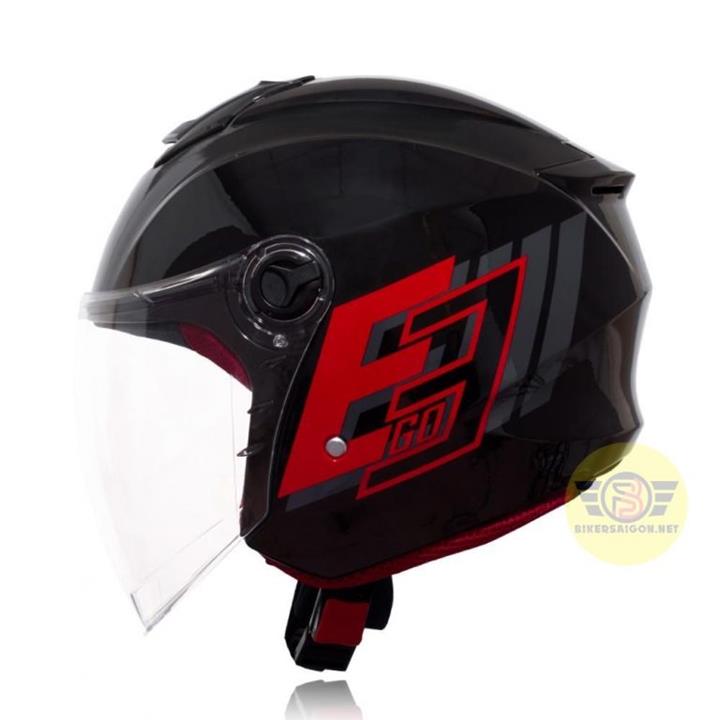Nón Bảo Hiểm 3/4 Ego E3 (Kính Mặc Định Trong Suốt) - Chuyên Phượt