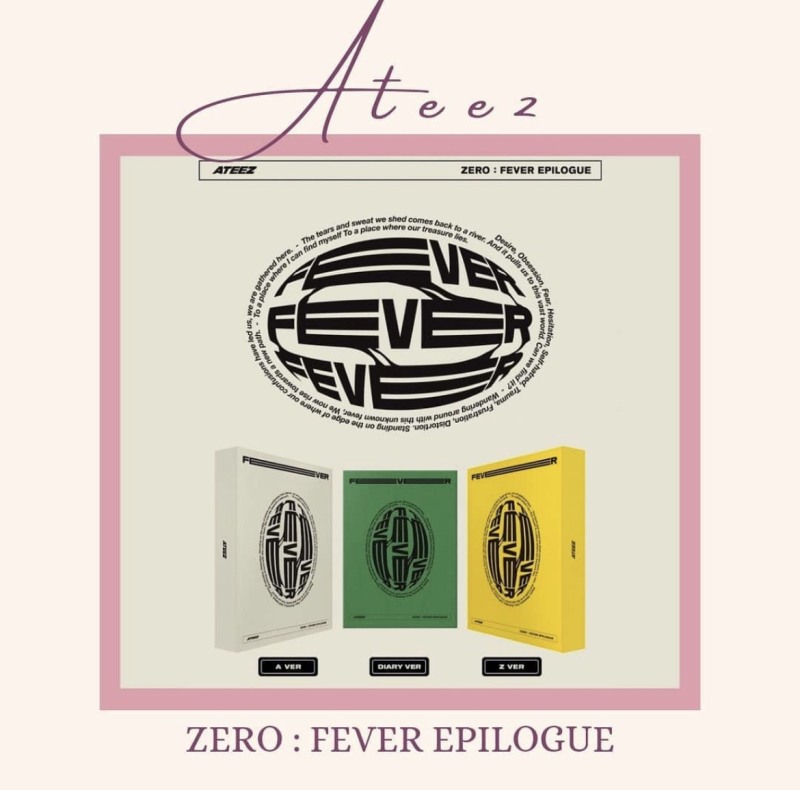 Album Ateez - ZERO:FEVER EPILOGUE Chính Hãng CHK