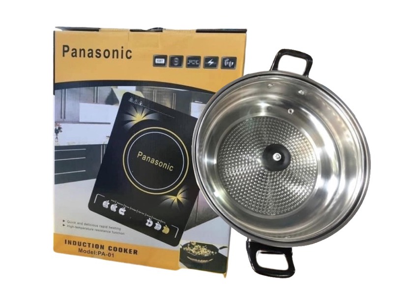Bếp từ Panasonic và philip tặng nồi lẩu