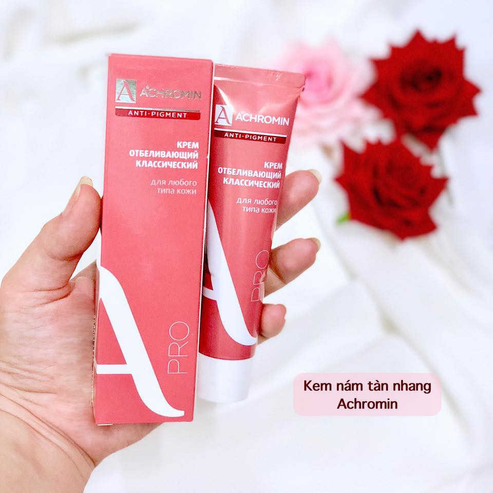 Kem Mờ Nám Tàn Nhang Nga Achromin (Mẫu mới)