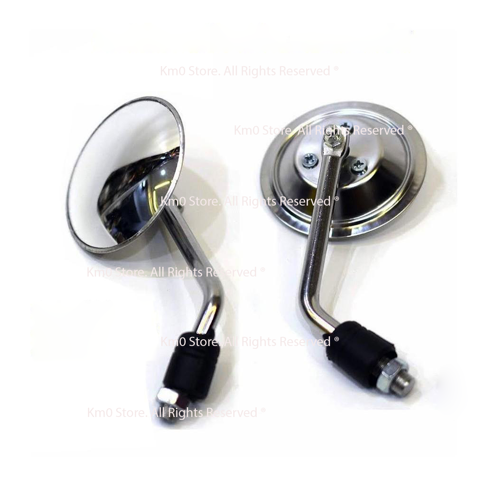 Kính Chiếu Hậu TRÒN CẦU LỒI MINI Inox