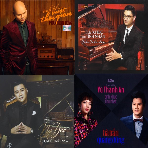 Bộ 4 đĩa cd nhạc tình cực hay