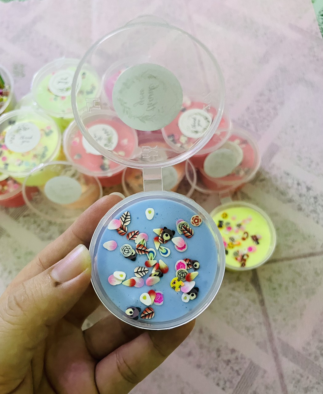 Hộp Slime Bơ Dẻo Mềm Thơm 30g