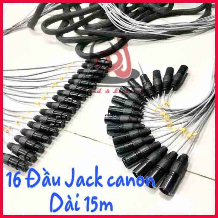 Cap cable 16 XLR Neutrik male to 15m mic drum wire 16 jackdrum microphone wire 16 pin male to female