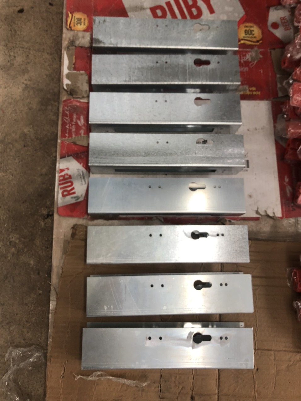 Dưỡng khóa cửa nhôm( Xingfa - Pma - 55 vát cạnh - VP)